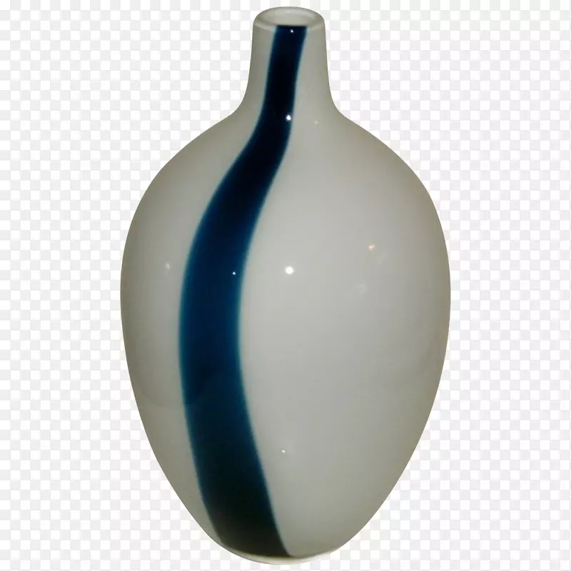 花瓶玻璃艺术蓝色装饰艺术花瓶