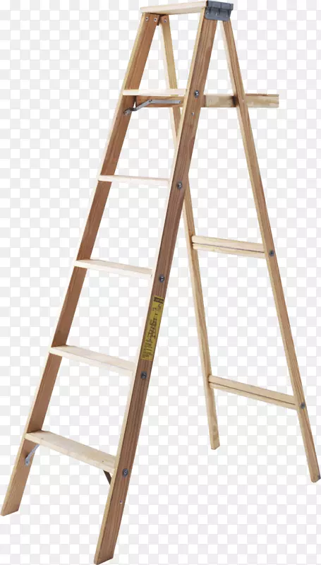 阶梯楼梯木金属梯子