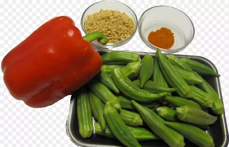 素食料理印度料理蔬菜kheer-okra