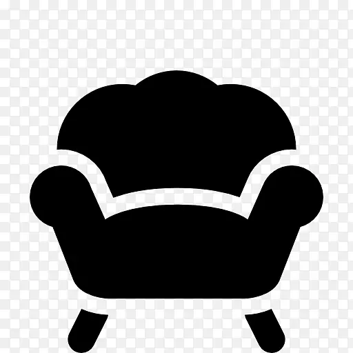 电脑图标椅子沙发扶手椅