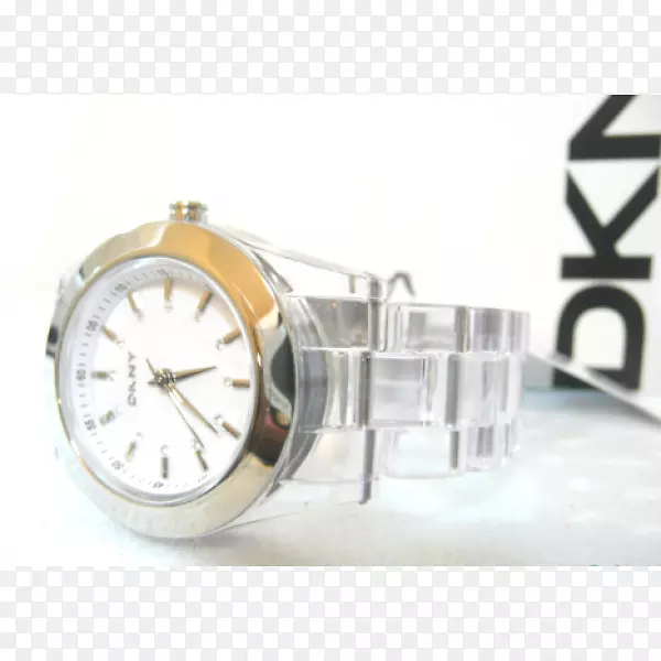 手表金属表带银-DKNY