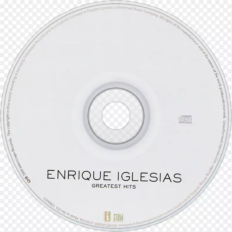 光盘数据存储最大的点击率.Enrique Iglesias