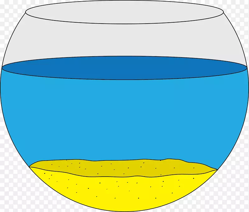 桌玻璃餐具钴蓝区-鱼缸