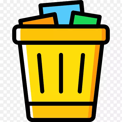 计算机图标、垃圾桶和废纸篮.废物
