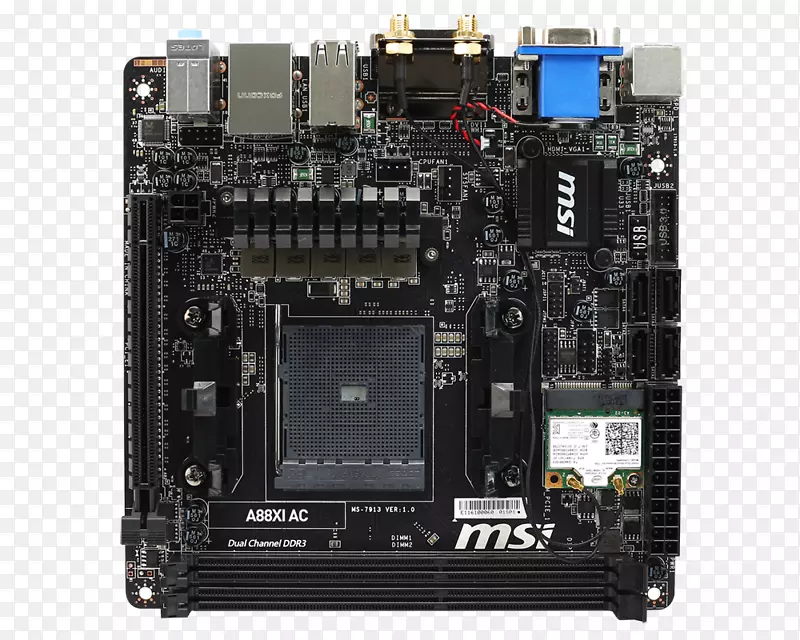 主板微型ITX插座FM2+MSI主板