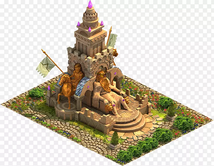 神庙甘尼萨雕像纪念碑-奇幻之城
