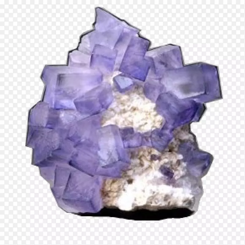 萤石矿物晶体熔剂-矿物
