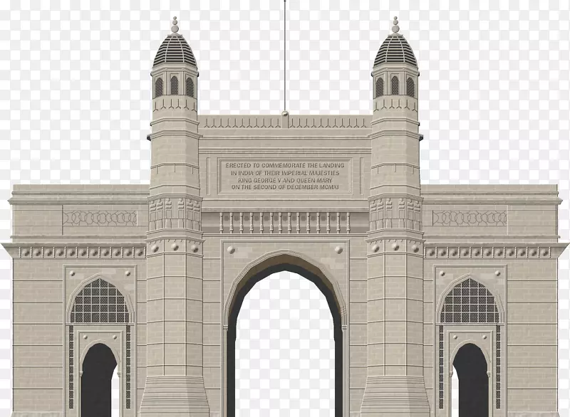 印度泰姬陵入口孟买城门-泰姬陵