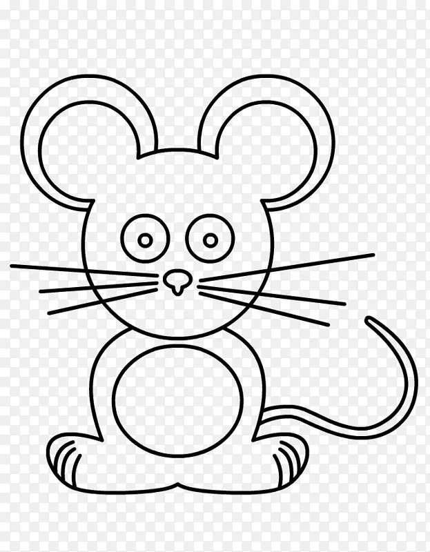 猫画老鼠克勒普拉线艺术