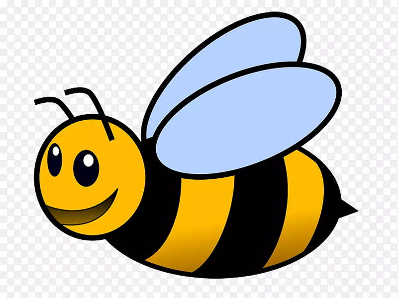 大黄蜂昆虫蜜蜂剪贴画-u