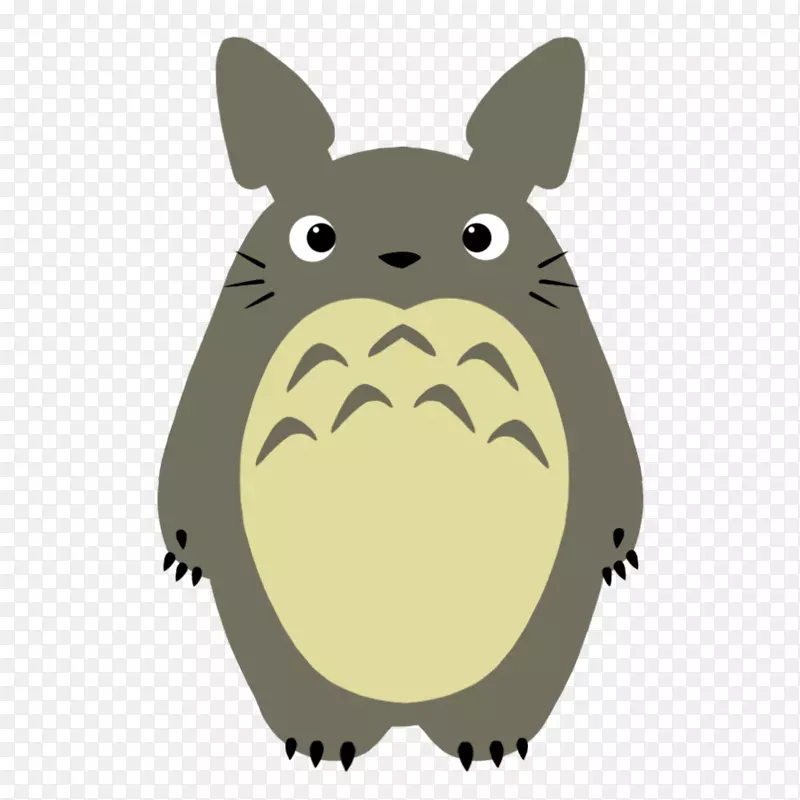猫越轨艺术Totoro绘画-Totoro