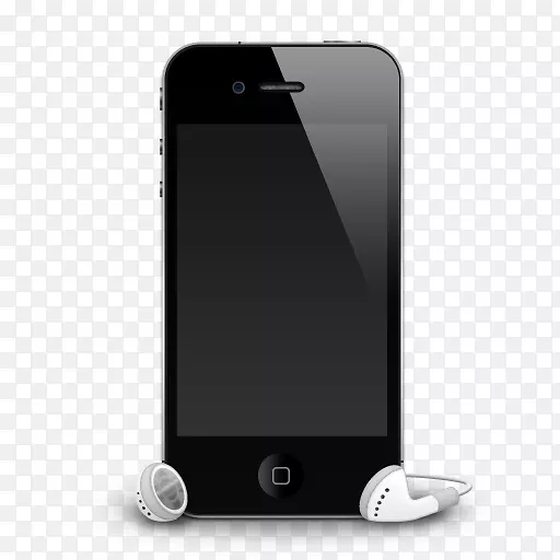 iPhone 5苹果耳机-手机PNG