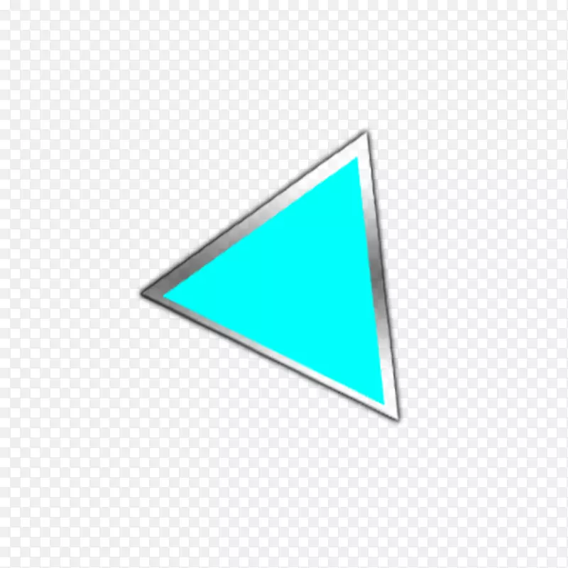 绿松石三角长方形-三角形