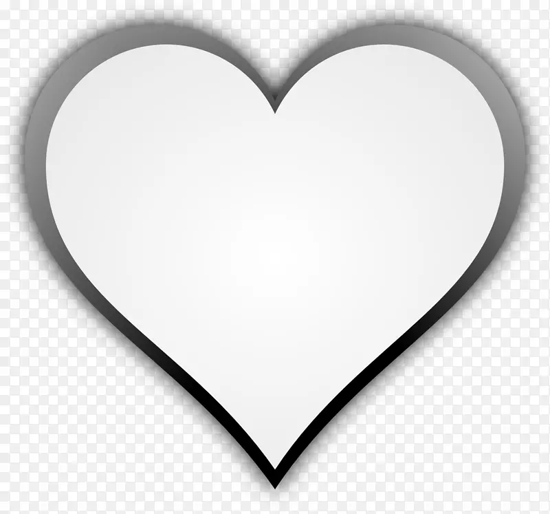心脏电脑图标剪辑艺术-心脏线
