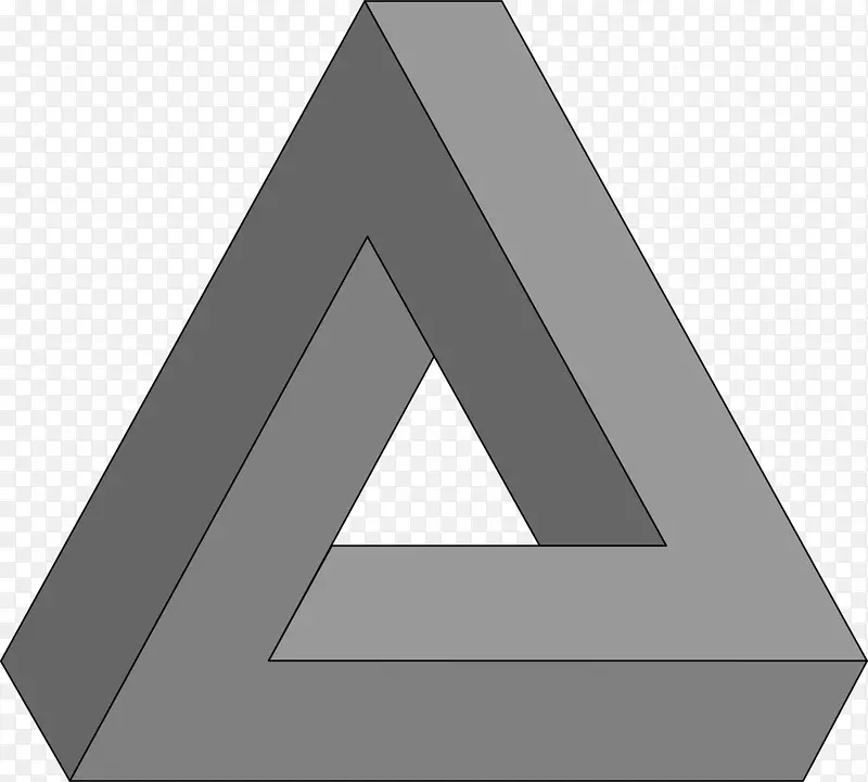 彭罗斯三角光学错觉几何-三角形