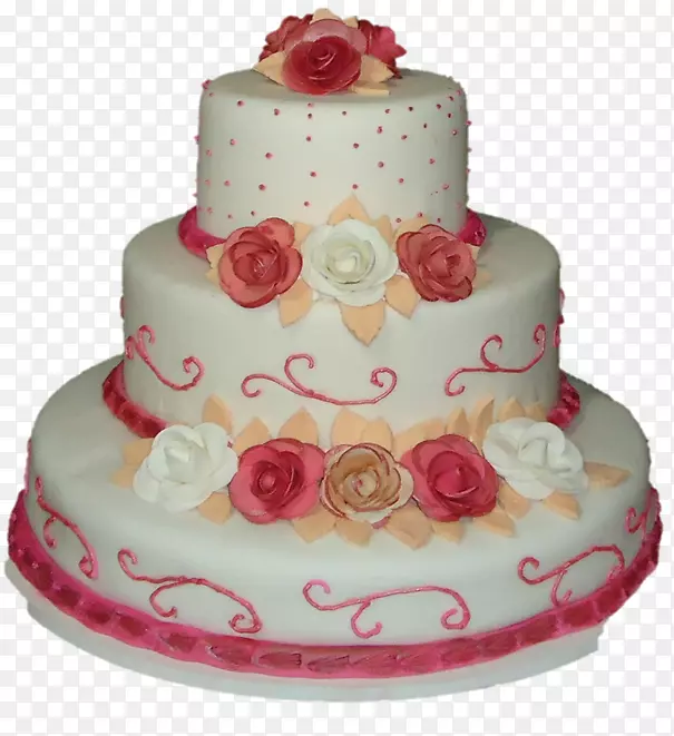 托尔特生日蛋糕糖霜和糖霜蛋糕结婚蛋糕-博罗