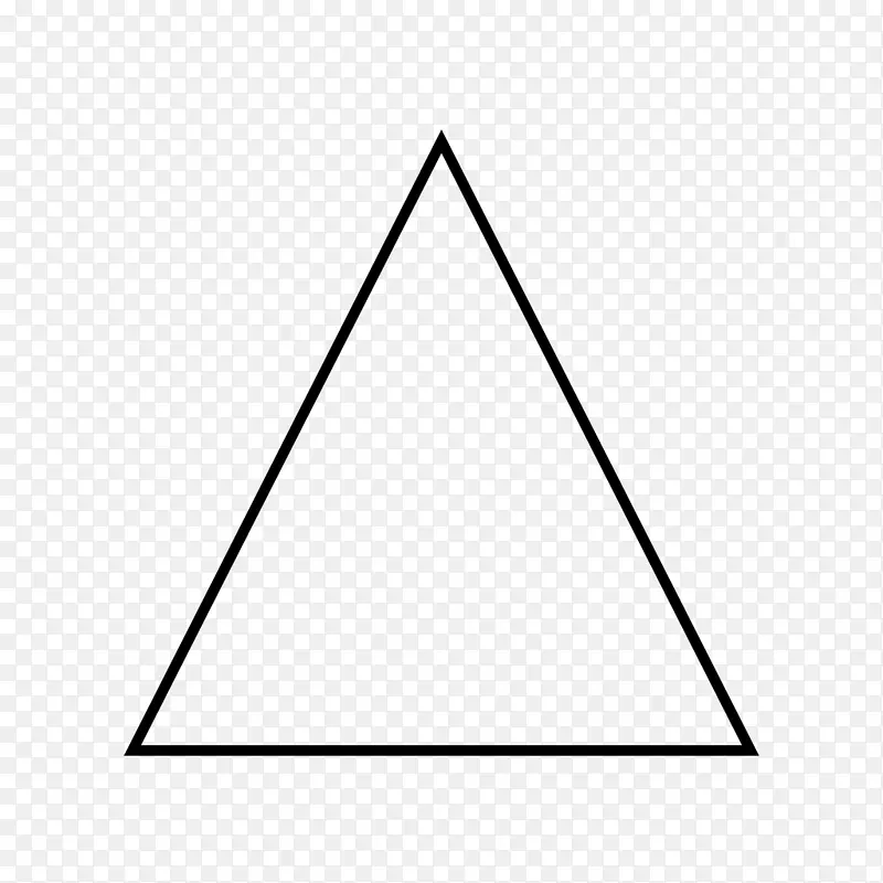 彭罗斯三角形等边三角形剪贴画三角形