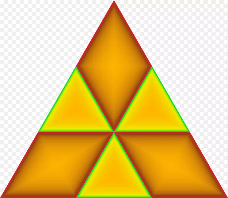 三角标志剪贴画-三角形