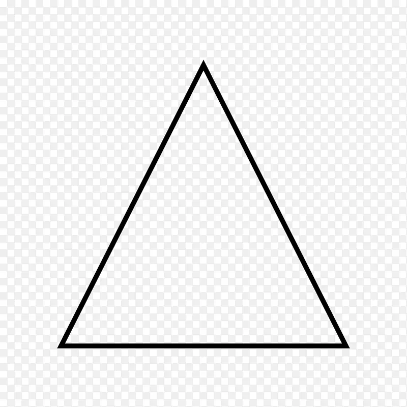 锐利钝三角形剪贴画.三角形