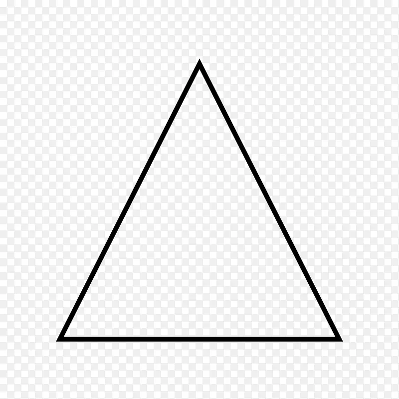彭罗斯三角形等边三角形剪贴画三角形