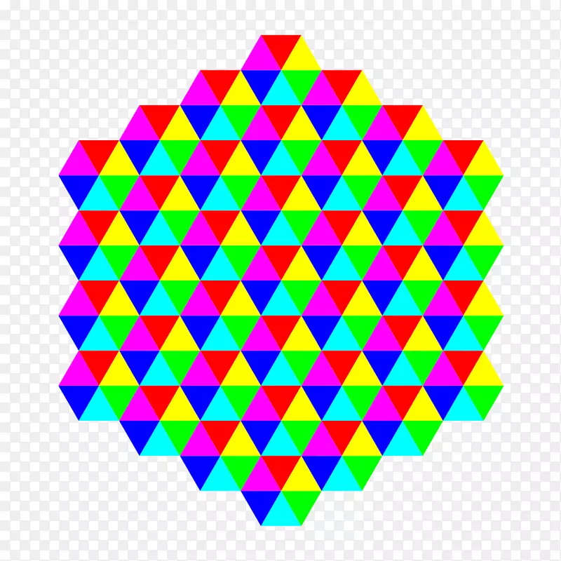 彭罗斯三角形六边形等边三角形