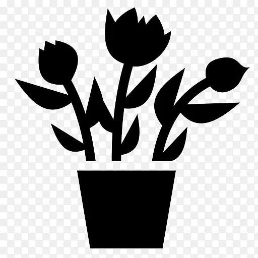 花盆插花图标PNG图片素材下载_图片编号813695-PNG素材网