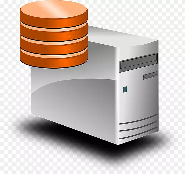计算机服务器数据库服务器计算机图标剪辑艺术存储