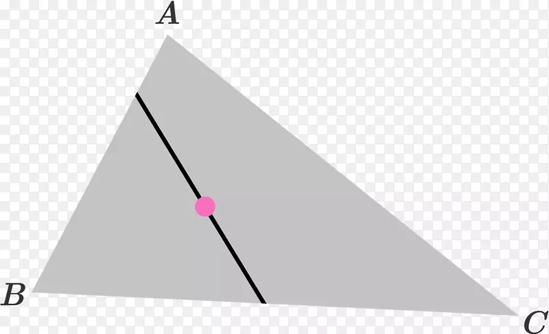 三角形线面积，质心几何.三角形