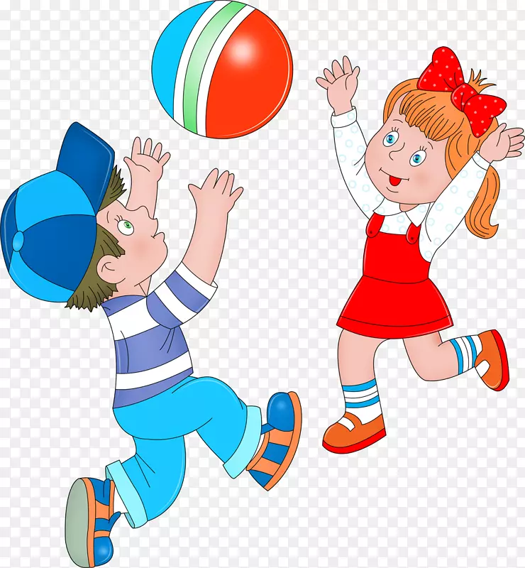 球类游戏儿童精细运动技巧双胞胎