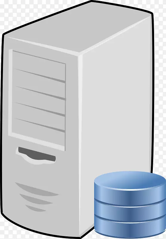 计算机服务器数据库服务器计算机软件剪贴画数据库