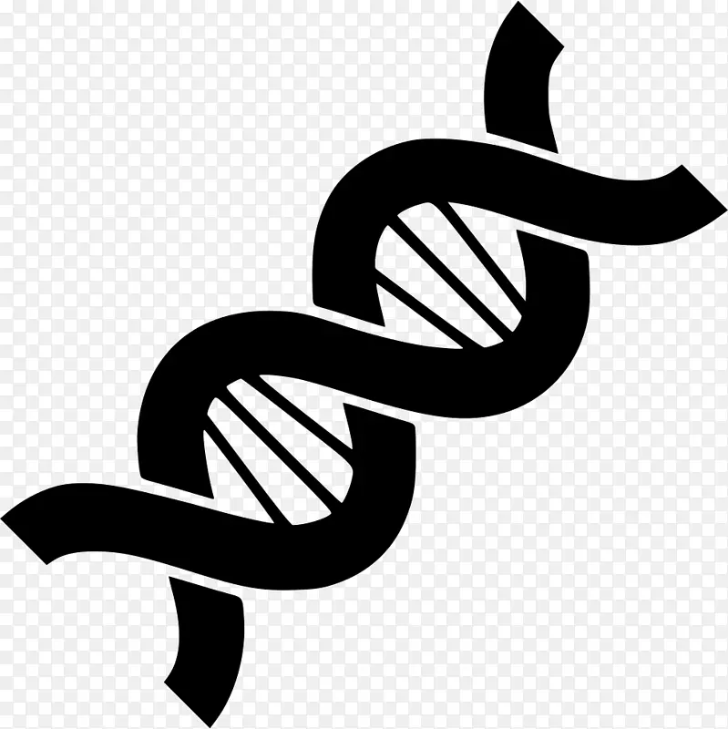 遗传学计算机图标dna-dna