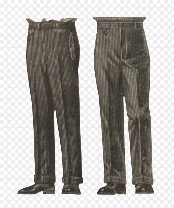 20世纪20年代长裤灯芯绒加四条灯芯绒裤