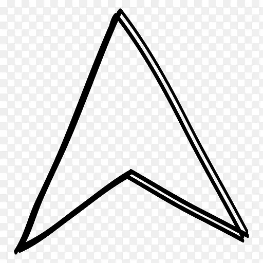计算机鼠标三角线光标线箭头