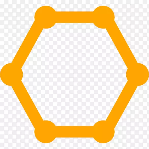 计算机图标化学公式分子六边形