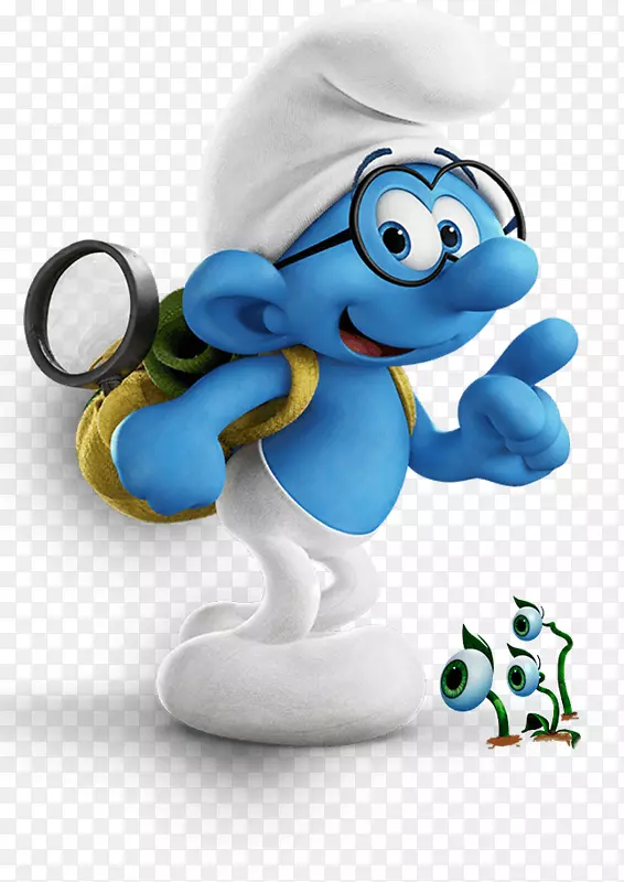 聪明的蓝精灵，笨手笨脚的蓝精灵牙釉质-小虫兔