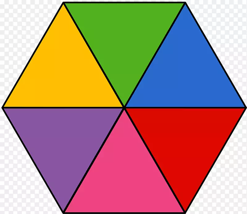 六角几何形状剪贴画.六边形