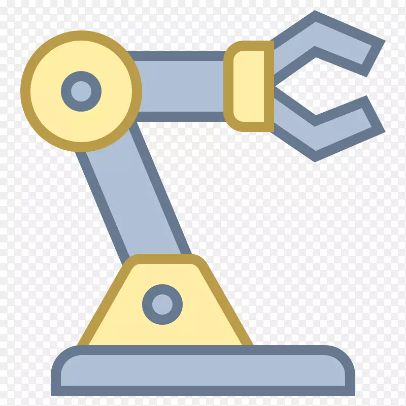 机器人计算机图标工业机器人-机器人