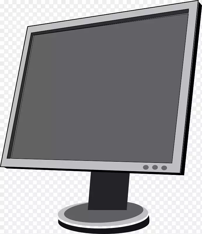 电脑显示器液晶显示器平板显示宽屏剪贴画屏幕