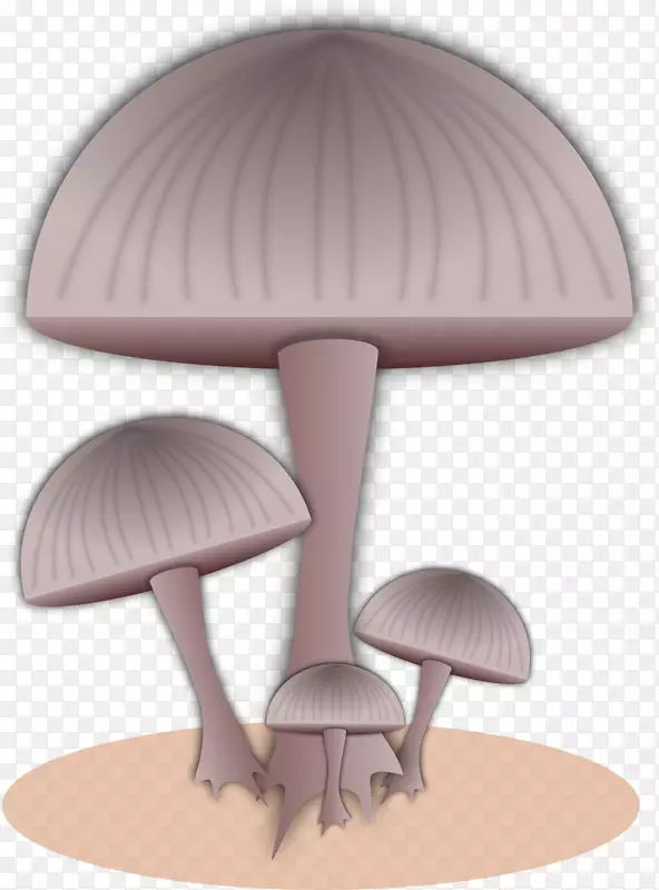 蟾蜍蘑菇剪贴画-真菌