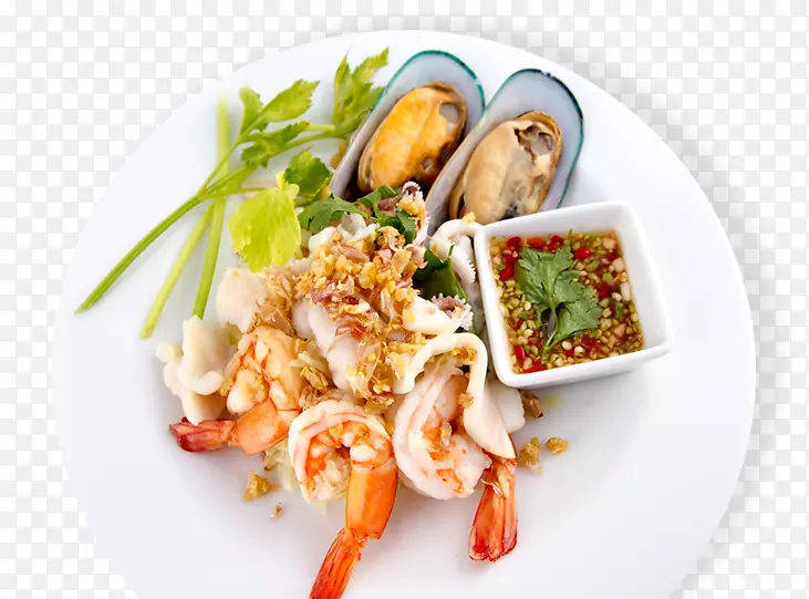 亚洲菜素食菜泰国菜海鲜