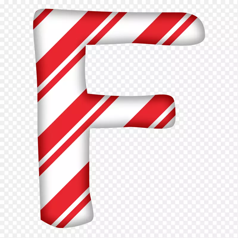 糖果拐杖圣诞老人字母圣诞字母c