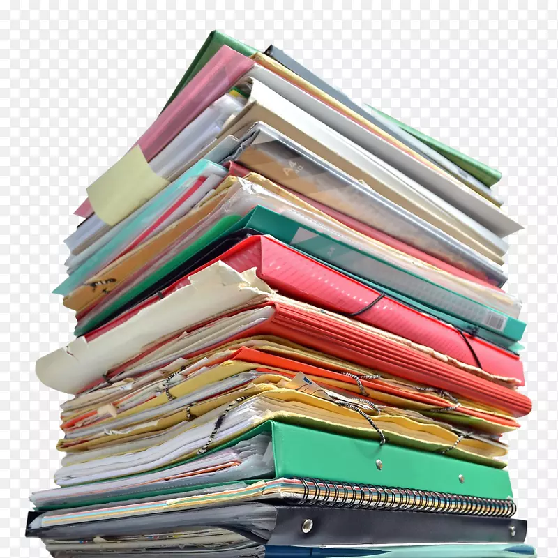 纸质图书档案夹商业文件.文件