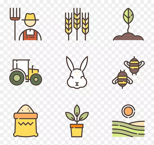 计算机图标农业剪贴画-农业