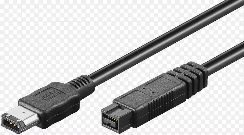 IEEE 1394电缆连接器适配器雷电.雷电