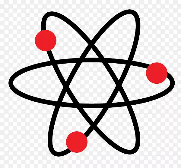 原子核计算机图标分子术语符号听诊器