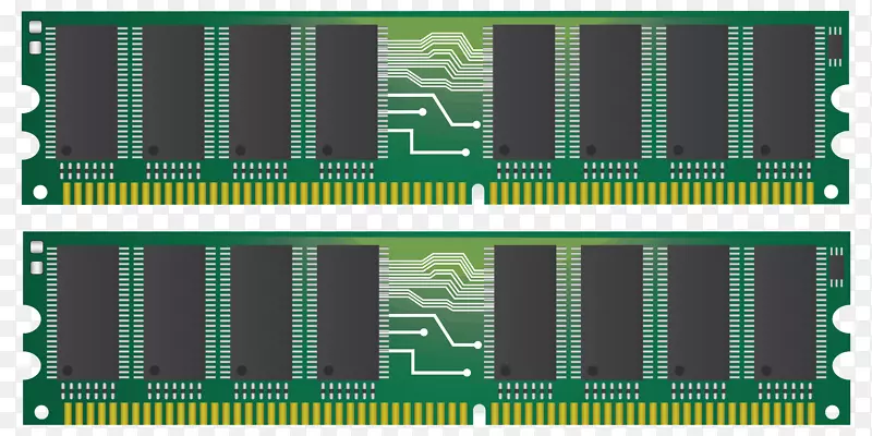 DDRSDRAM计算机内存剪辑艺术.存储器