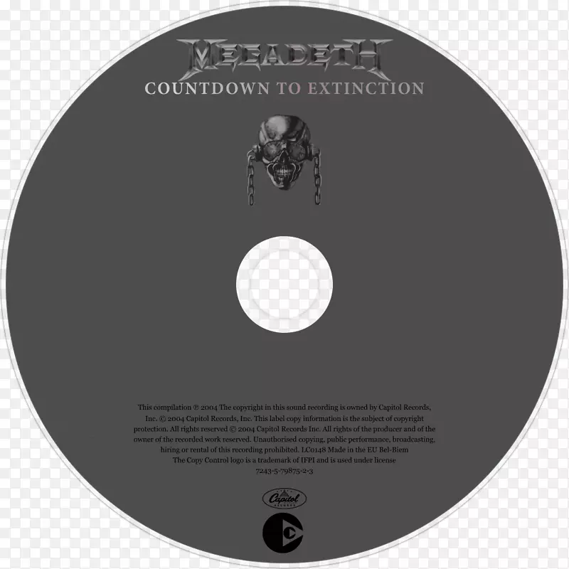 光盘dvd品牌标签-Megadeth