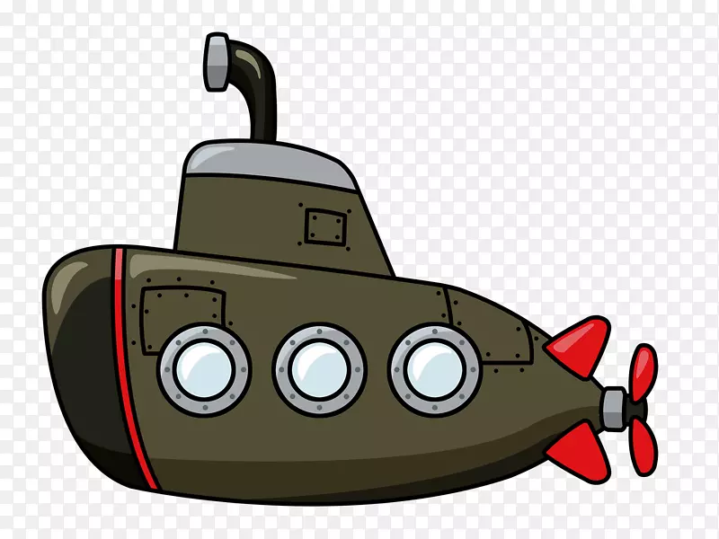 潜艇剪贴画-迷你高尔夫