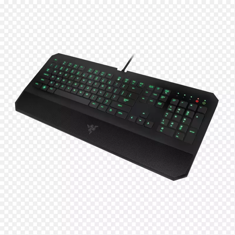电脑键盘电脑鼠标游戏键盘Razer公司。-键盘