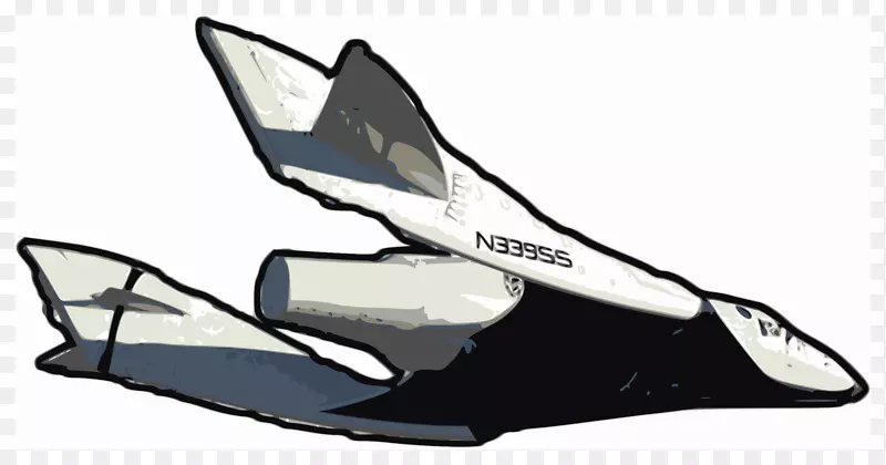 太空船两个电脑图标剪贴画-冲浪板